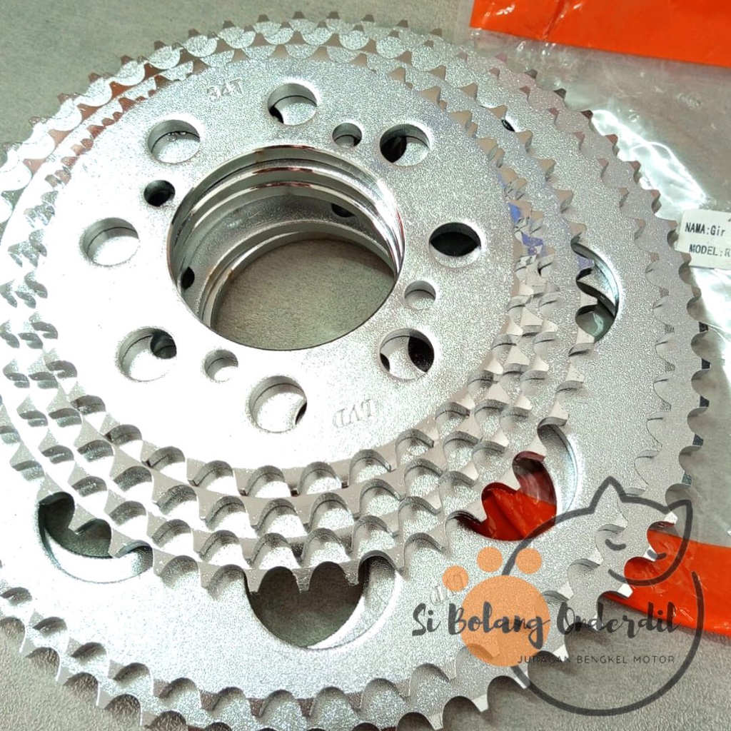 GIR GEAR BELAKANG YAMAHA TEBAL 428 JUPITER Z RX KING RXK VEGA R CRYPTON FORCE 1 FIZR 2T MODEL SSS