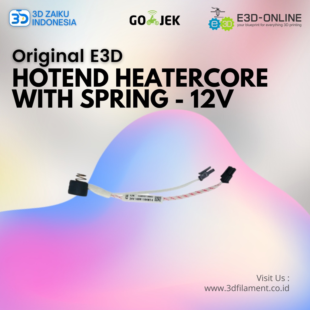 Original E3D Revo Hotend Heatercore Replacement Heater with Spring