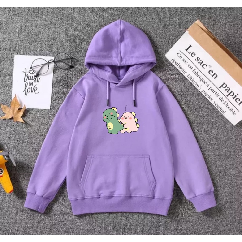 BAJU ANAK SWEATER DINO UNTUK ANAK 2-10 TAHUN BISA COD KE238