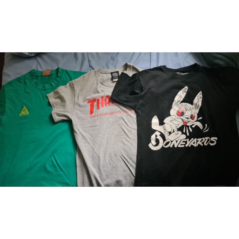 baju nike, stussy, thrasher, oldblue, vans, aye and co