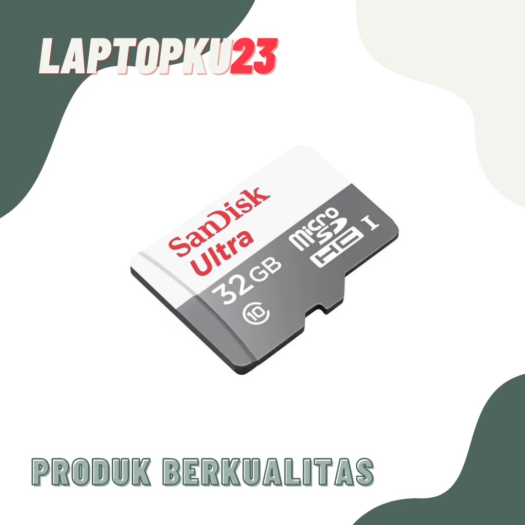 Memori Sandisk 32Gb MicroSD Original Resmi - 32 gb Memory Micro SD