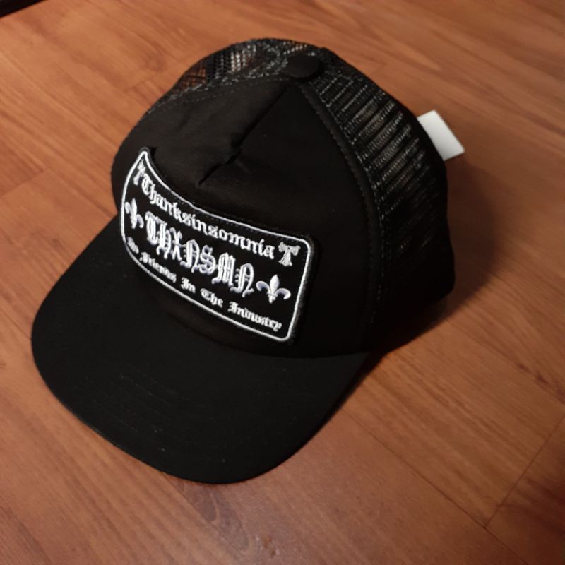Trucker Hat Tricera Black V3 ( REJECT ) Thanksinsomnia