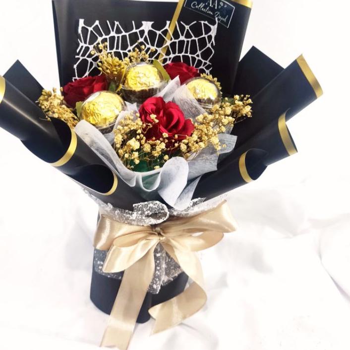 

9.9 Product HOT BUKET BUNGA COKLAT FERERO ROCHER PREMIUM