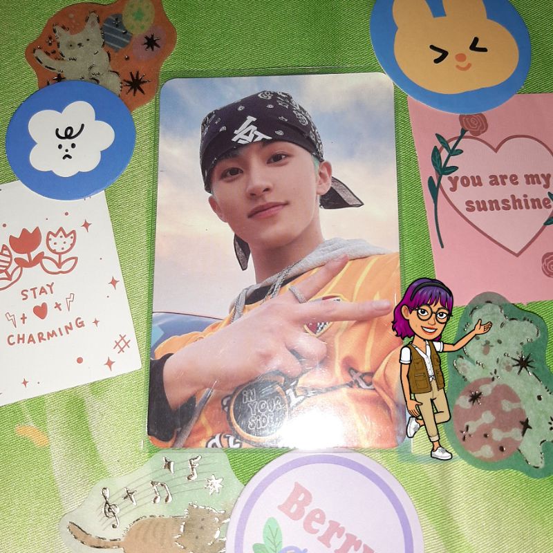 photocard/pc mark digipack beatbox nct