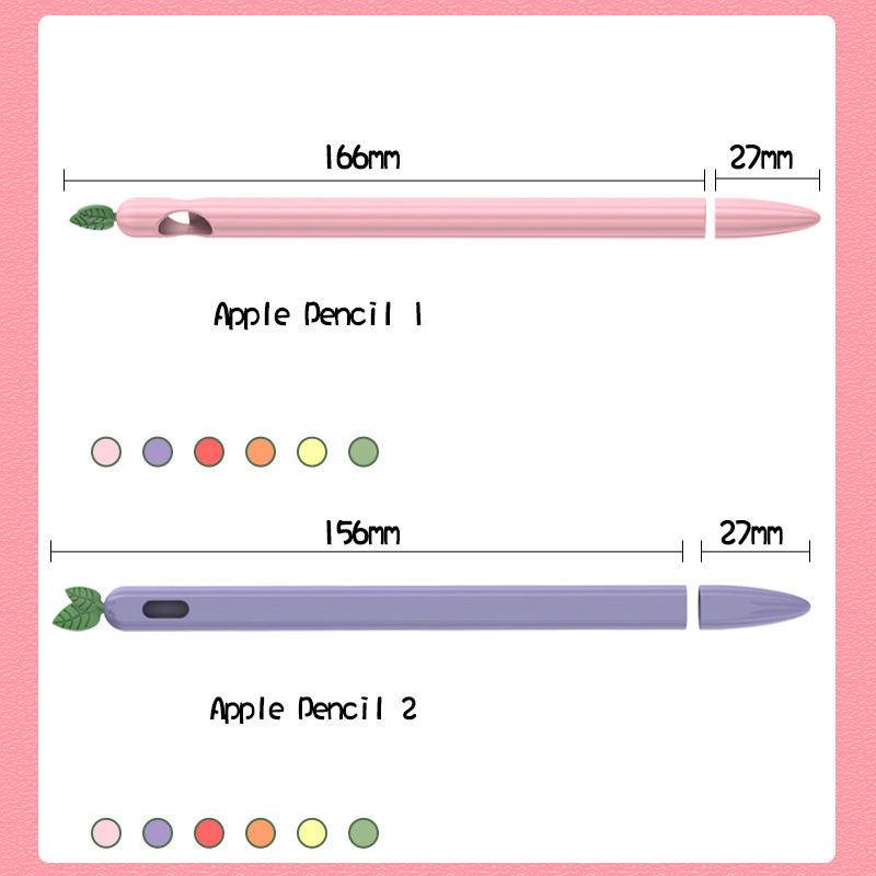 Case Pelindung Apple Pensil 12pcs Pen Point Stylus Penpoint Cover Silicone Pelindung Case For Apple Pencil2 For Pencil1