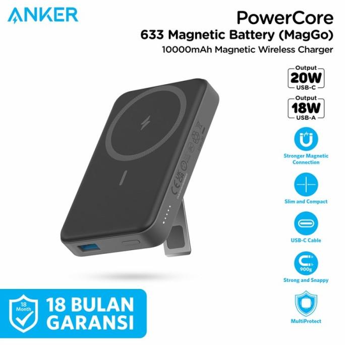 Powerbank Magsafe Anker 633 Magnetic Battery (MagGo) - A1641