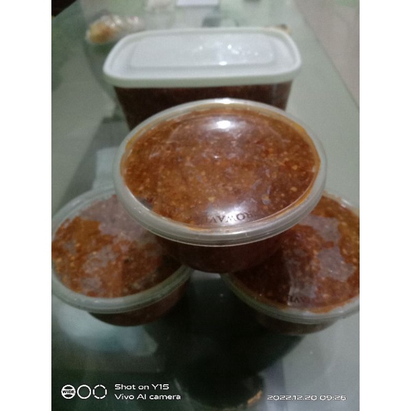 

sambel pecel, sambel kacang original. 3,7 ons