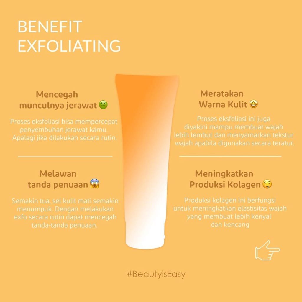 SALSA Hans Jebb Peeling Gel Perontok Daki dan Ketiak Hitam BPOM Kosmetik Arjuna