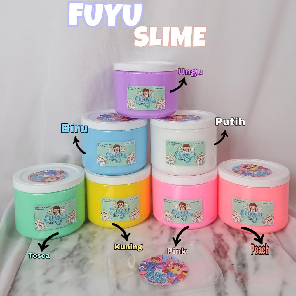 BISA COD FUYU / TOFU SLIME 350GRAM BY ELIPTOYS BEST SELLER ORIGINAL ASLI