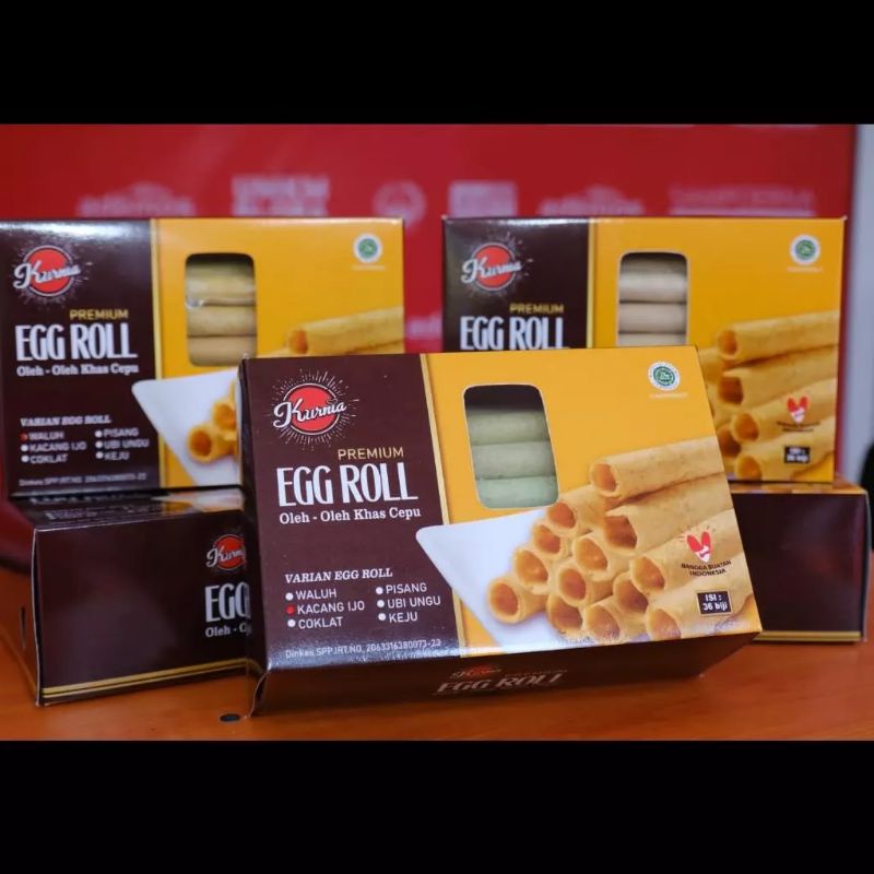 

TERBARU !!! EGGROLL Premium Oleh-oleh Khas Cepu - Blora