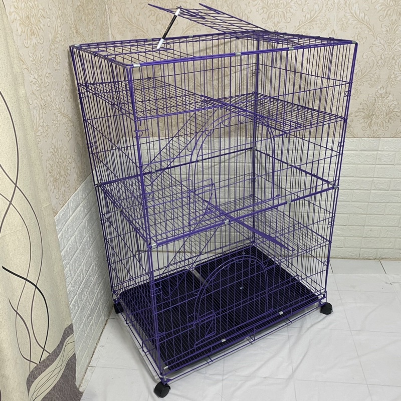 KANDANG KUCING 4 TINGKAT SIZE XXXL 90x60x130 IMPORT QUALITY