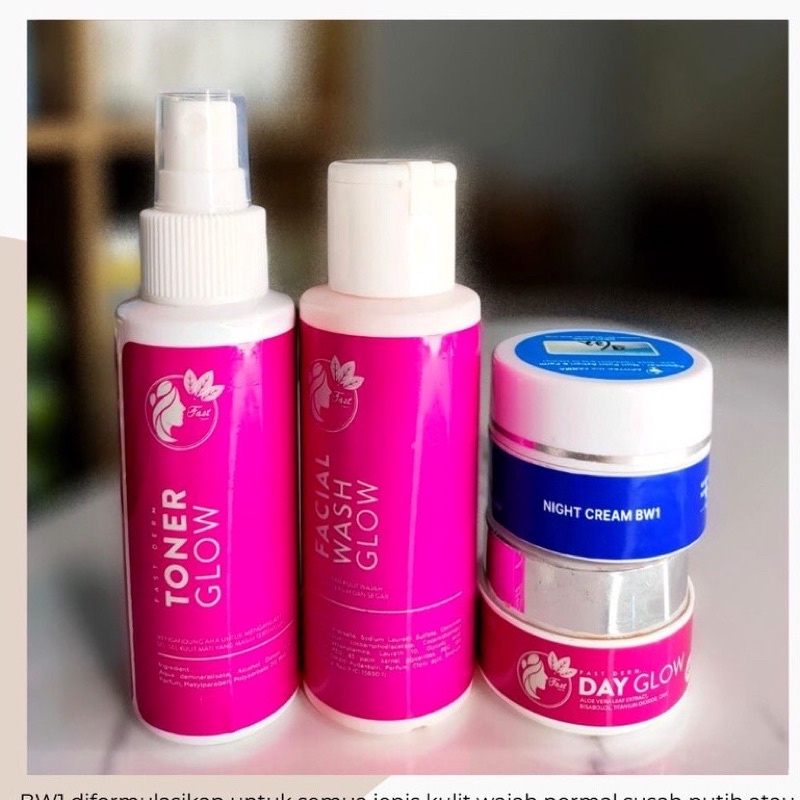 Fastderm paket basic bw 1 bw 2 fast derm paket glowing flek