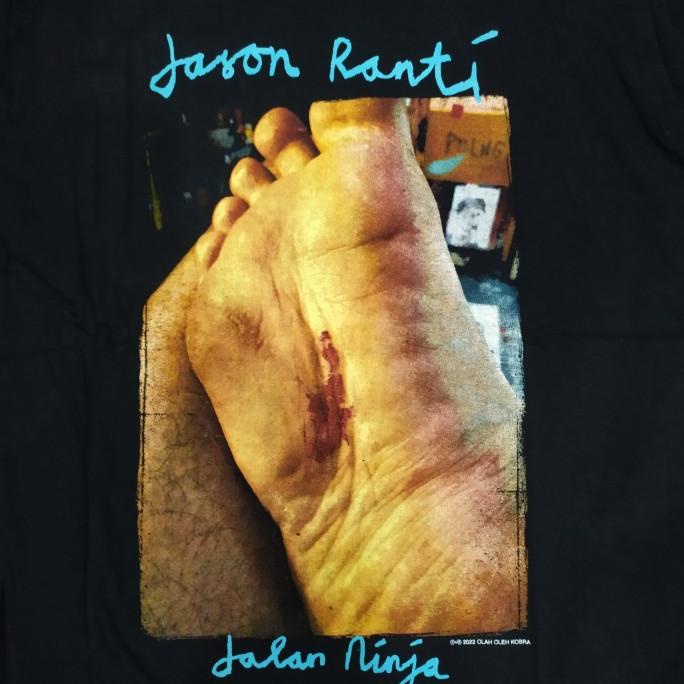 Tshirt JASON RANTI - JALAN NINJA (BLACK)