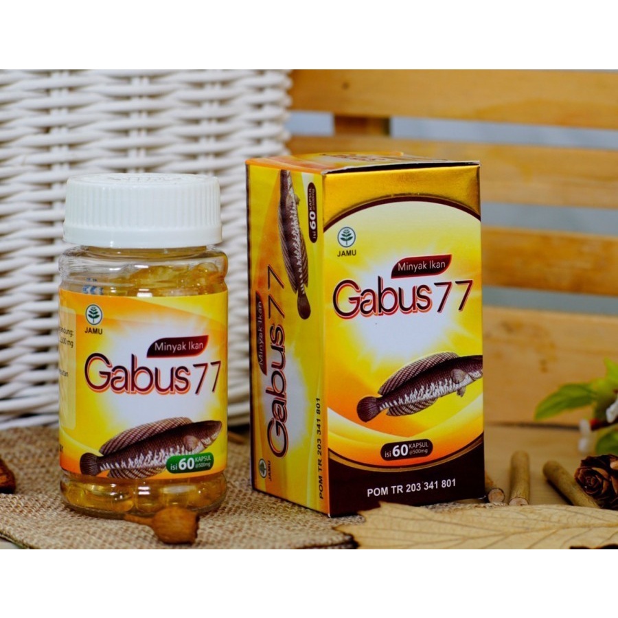 kapsul Minyak ikan gabus ALBU OIL 77 Darusyifa