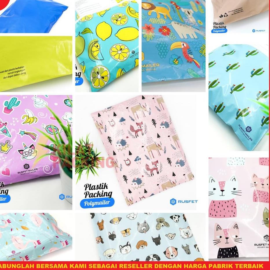 

╝¤╚ AMPLOP PLASTIK POLYMAILER RUSFET - POLIMAILER (QUALITAS DI JAMIN MEMUASKAN) MURAH PACK