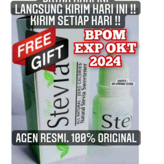 

❊Diskon Promo✯ V7D Stevia Stefia Gula Nol Kalori Pemanis Cair Alami | Asli | Gula Diabetes Gula Diet Keto Debm Q93 ❊Terkini