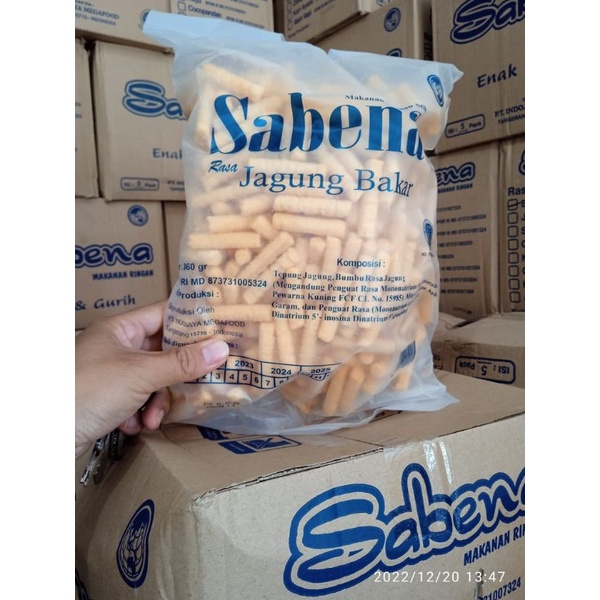 

Snack Sabena Berat 360gr Enak Garing, Cemilan Sabena 360gr, Makanan Ringan Sabena