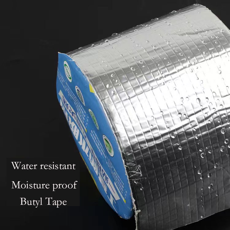 Lakban Waterproof Penambal Anti BocorAluminium Foil Tape Perekat Solasi Lem Super Atasi Rembes Atap Seng Talang Pipa Asbes