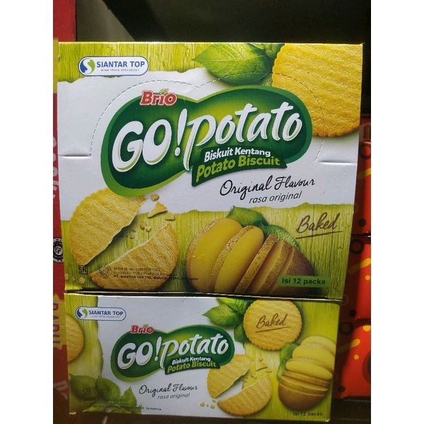 

Go Potato pack isi 12 renceng isi 20 Ready