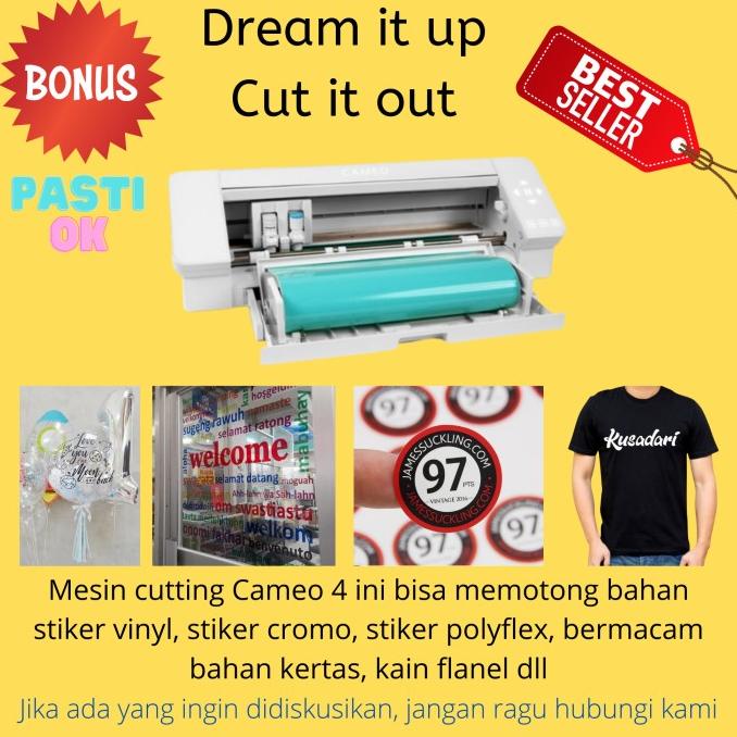 

mesin cutting sticker silhouette cameo 4