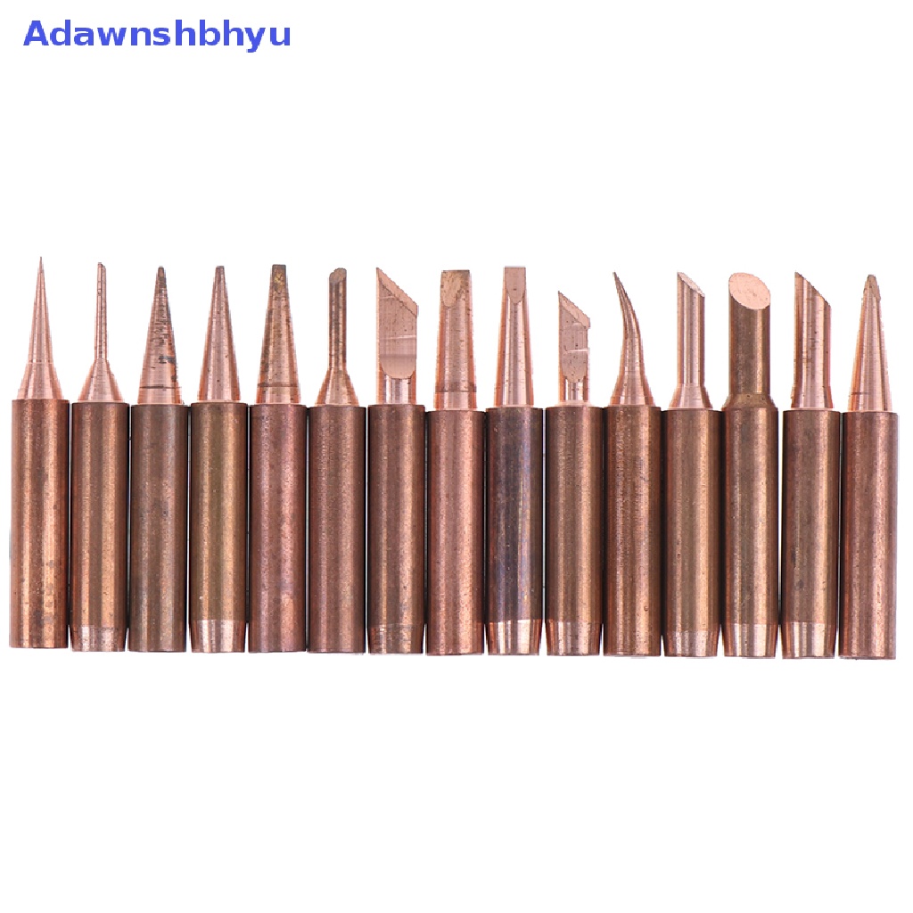 Adhyu 10pcs/lot 900m-t-k Ujung solder Tembaga diaic -free solder tip ID