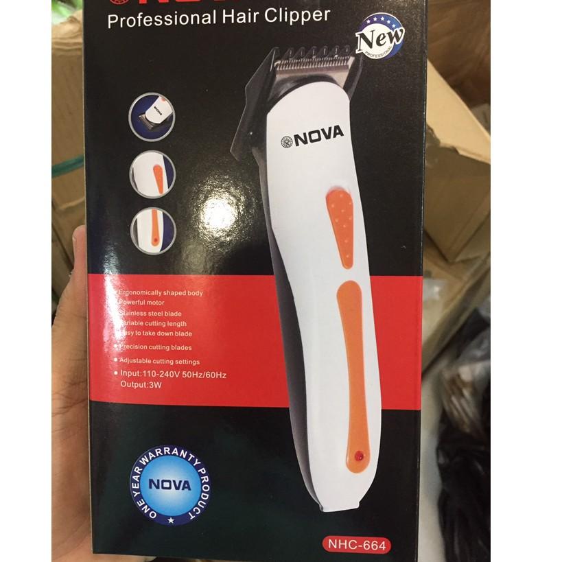 TREND KEKINIAN Alat Mesin Potong Pangkas Cukur Rambut Bayi Baby Anak Nova NHC 664 NHC664 NHC-664 Cha