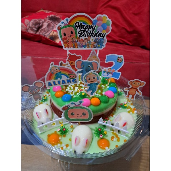 

pudding ultah cocomelon