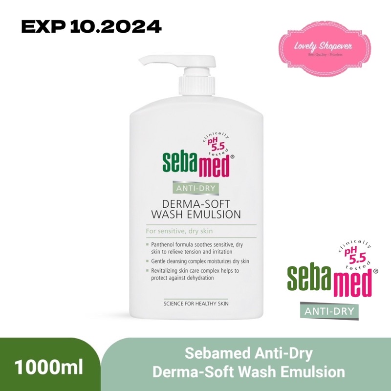 SEBAMED ANTI DRY Derma Soft Wash Emulsion 1000 ML 1000ML