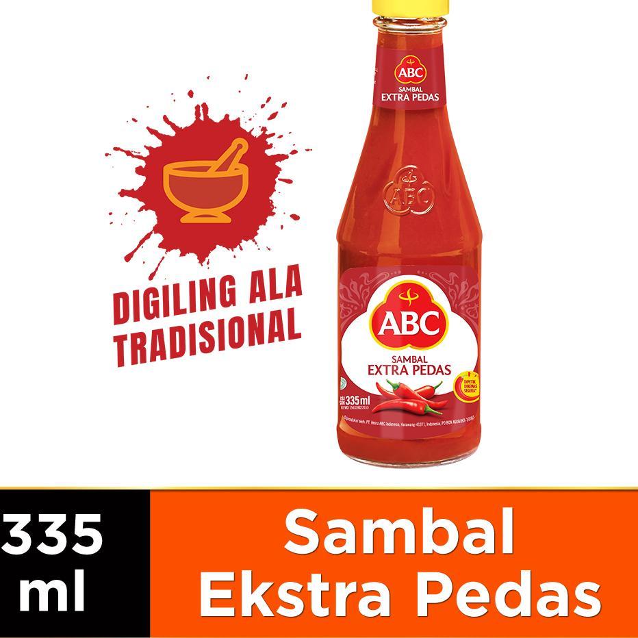 

12.12 FLASH SALE ABC Sambal Extra Pedas 335 mL & ABC Saus Tomat 135 mL gas !!