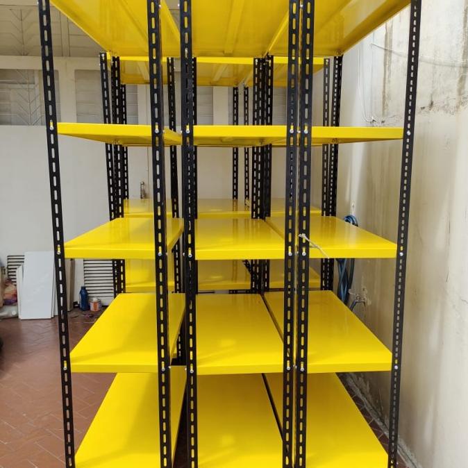 Rak Gudang Serbaguna 5Ambalan L50Cm*P150Cm*T200Cm