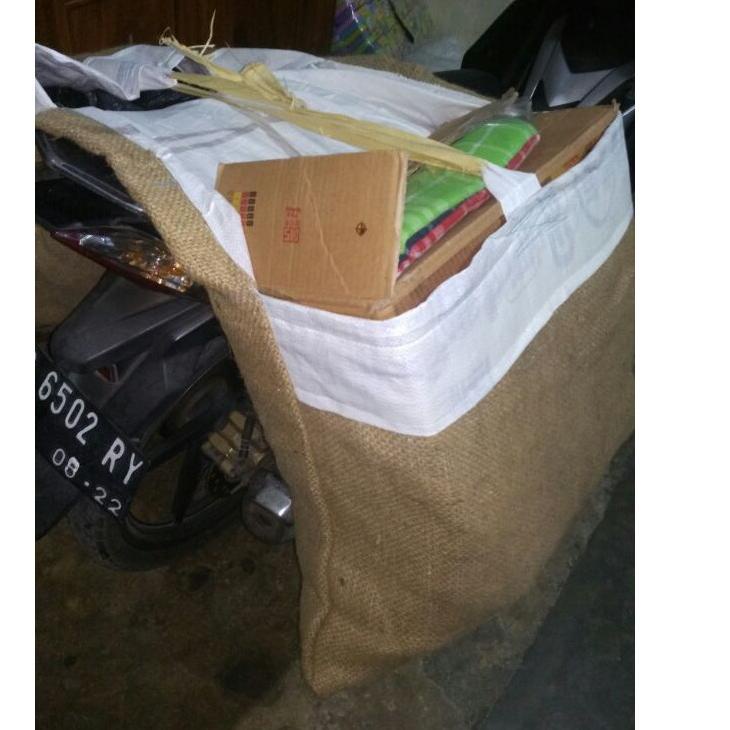 Terbaik.. Tas Motor | Tas Kronjot Bahan Goni | Ukuran jumbo