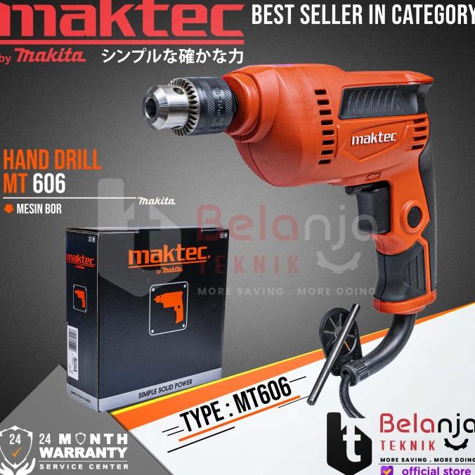 Mesin Bor Tangan Maktec MT 606 450 Watt 10 MM MT606 belanjate77 Segera Dapatkan
