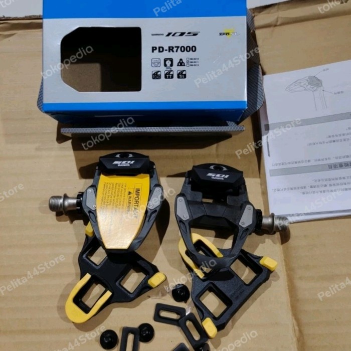 PEDAL SHIMANO 105 PD R7000 PEDAL CLEAT ROAD BIKE ORIGINAL