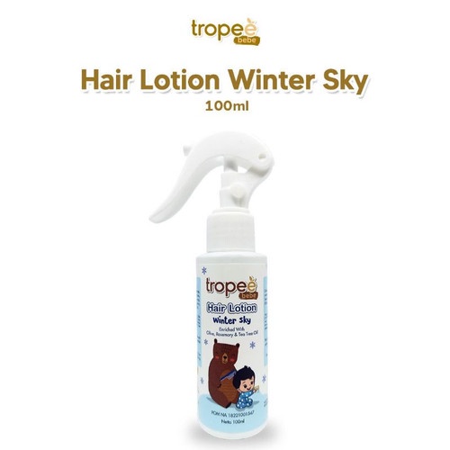 Tropee Bebe - Lotion Rambut (Hair Lotion Winter Sky) 100ml