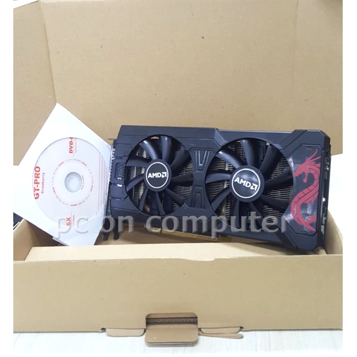 VGA CARD AMD RADEON RX 570 POWER COLOR 4GB 256BIT DDR5 GAMING