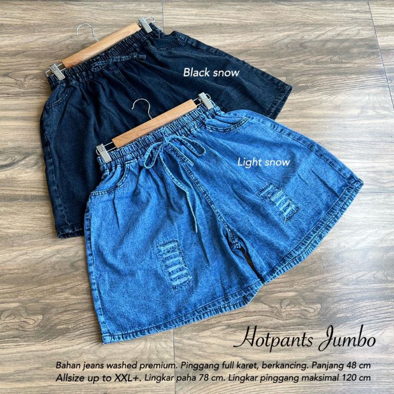 Celana Pendek JUMBO JEANS - VANESA JUMBO PANTS //JF4855