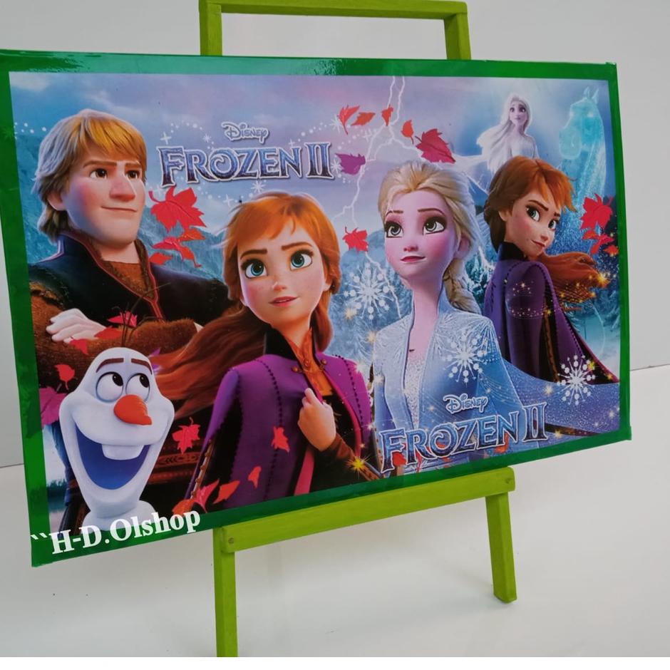 

Langsung Dibeli papan tulis anak white board dengan penyangga karakter ukuran 30x50