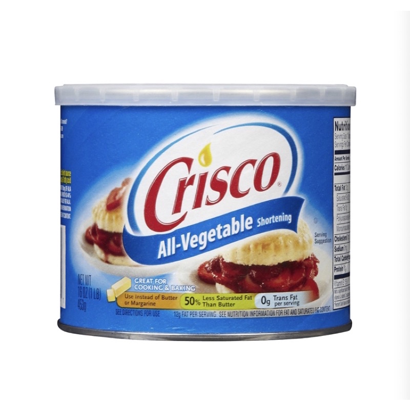 Jual Crisco All Vegetable shortening 453gr / Mentega / putih / Crisco / All / Vegetable / 1 Kg