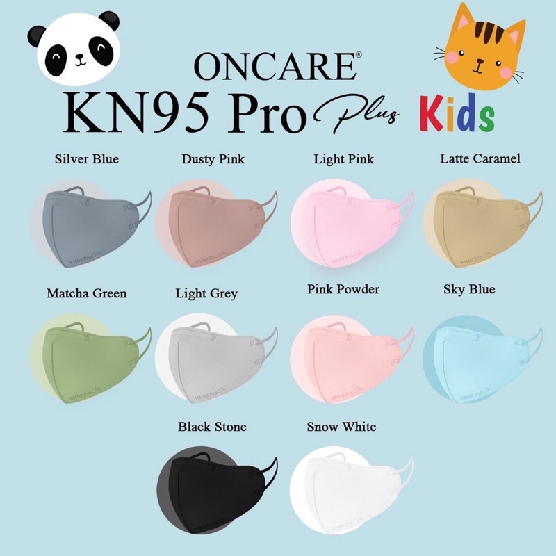 Masker Duckbill KN95 PRO PLUS ONCARE ANAK