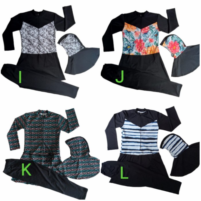 BAJU RENANG MUSLIMAH DEWASA CANTIK / BAJU RENANG MUSLIMAH DEWASA CANTIK GRATIS ONGKIR