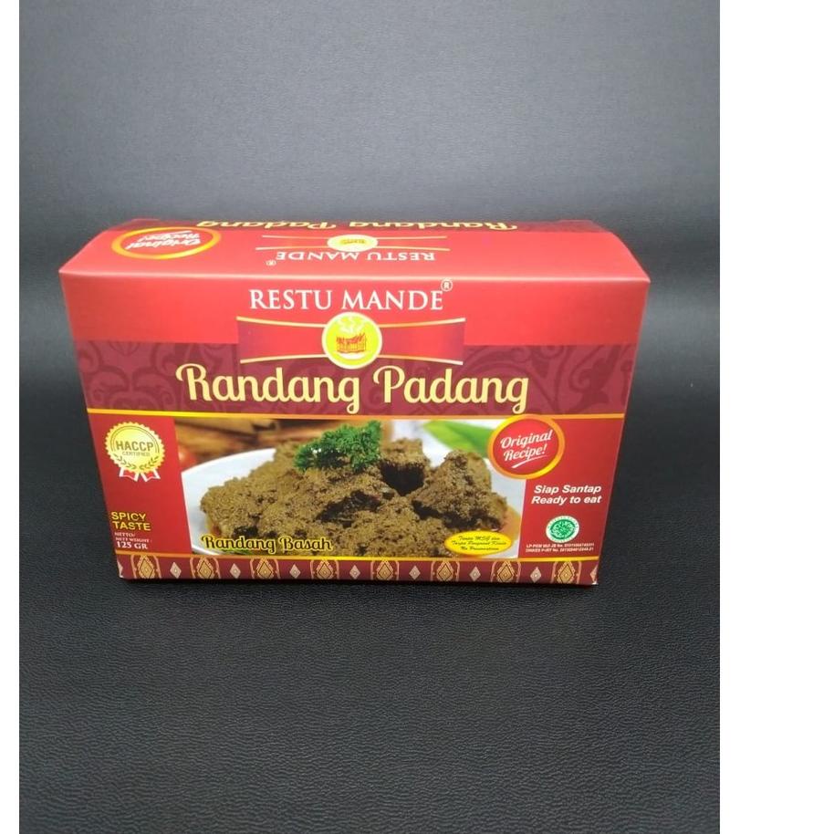 

Promo 9.9 Rendang Sapi Basah Restu Mande Kemasan 125gr