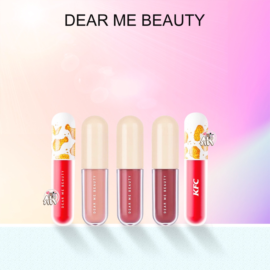 DEAR ME BEAUTY X KFC LIP TINT SERIES ( LIP TINT / SERUM LIP TINT )