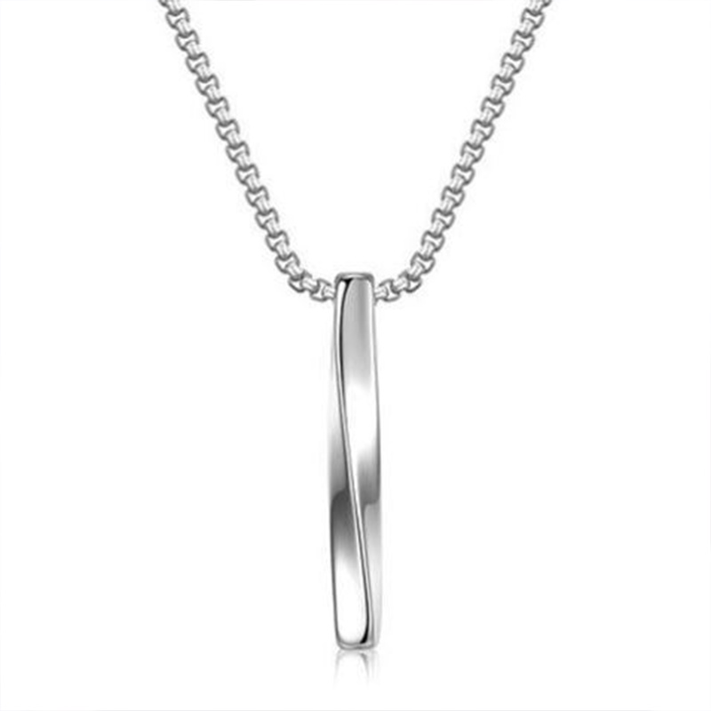 【COD】Kalung Spiral Batang Kalung Kepribadian Kederhana Hip-Hop Korean Fashion Gaya Punk Aesthetic Wanita Pria Accessories Couple-FA