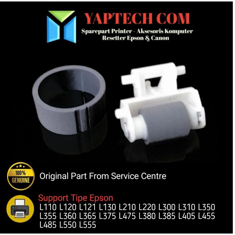 Part Dari Service Centre Epson Asli Epson Roller ASF L360 Pickup Roller Atas Bawah Epson L360 L380 L