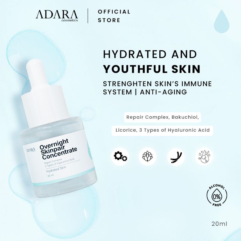 Adara Overnight Skinpair Concentrate - 20ml