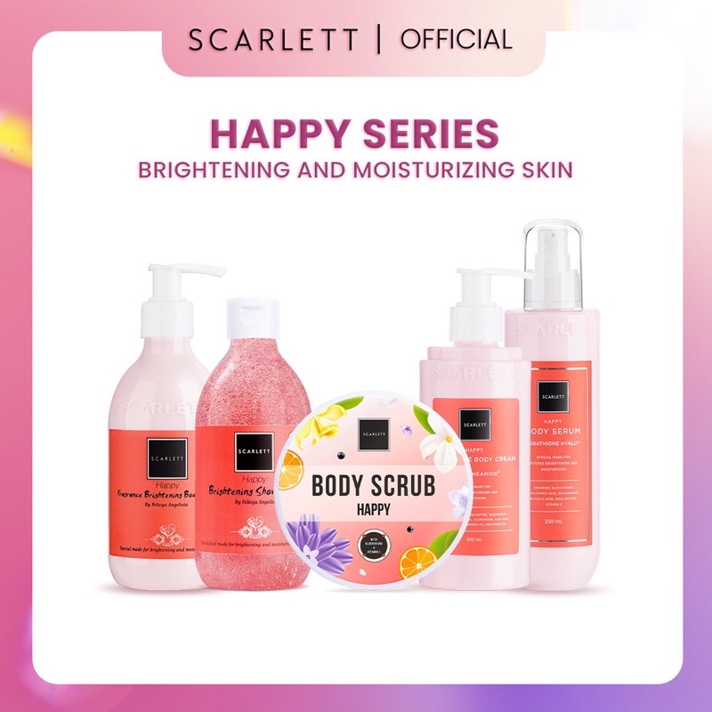 Scarlett whitening happy series