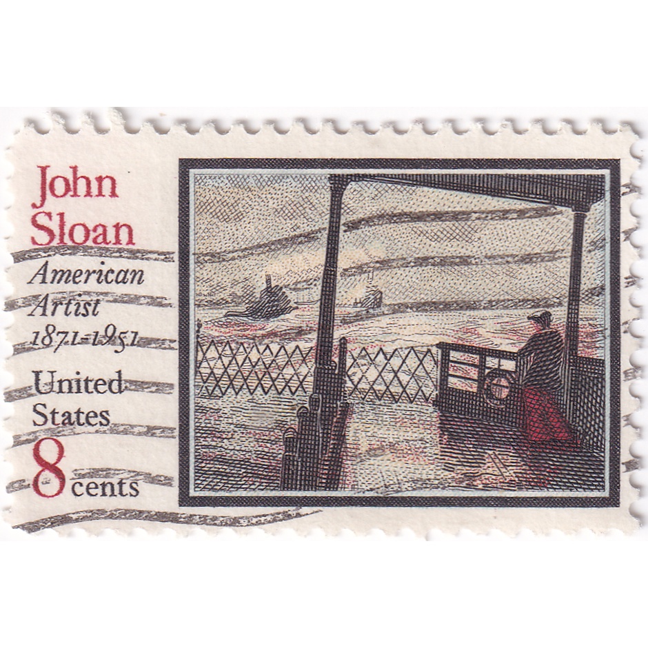 

Prangko United States 1971 - John Sloan Used
