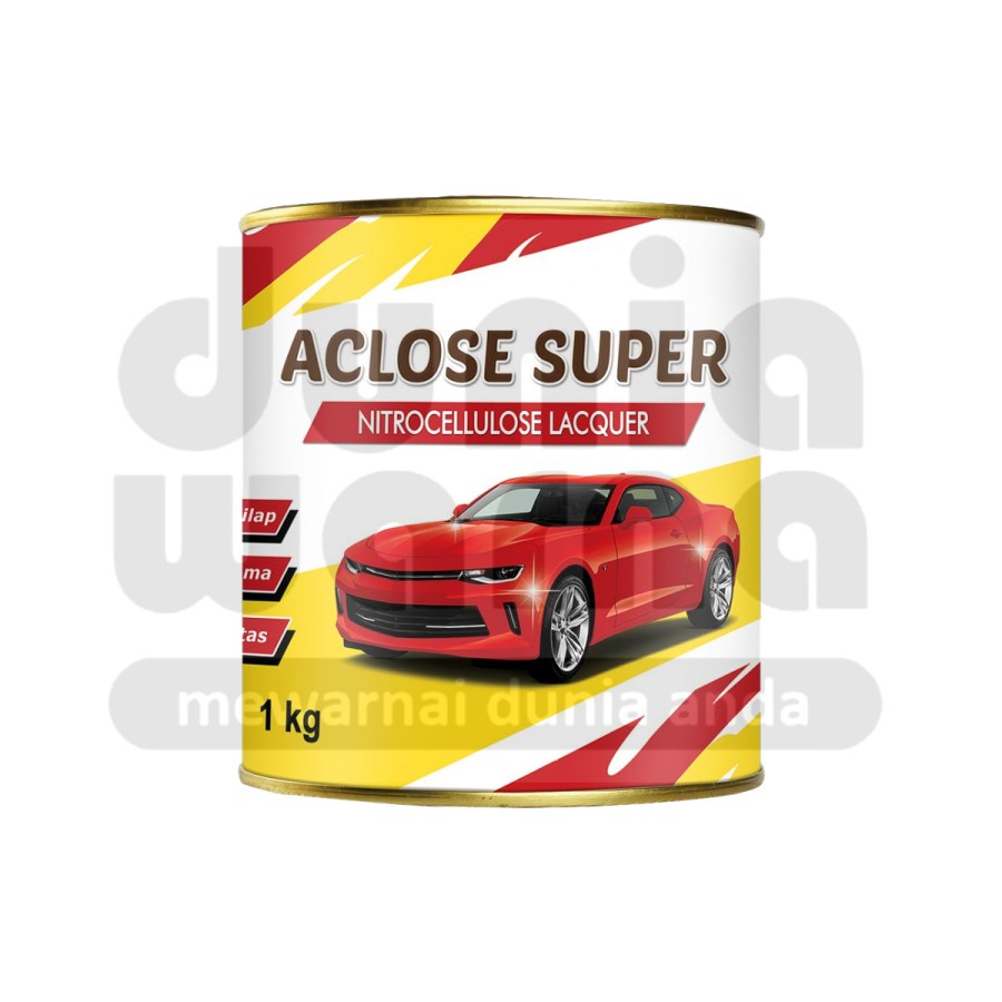 Aclose Super Cat NC Scotlite/Stabilo DLS Green/Yellow/Orange/Pink/Magenta Kemasan 1kg/1 Kg