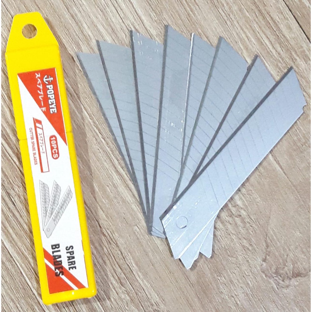 

REFILL PISAU CUTTER BESAR 6 PC ISI CUTTER BESAR L150 TERLARIS