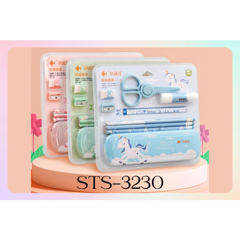 

3230 - Study Set motif animal / Perlengkapan sekolah / Alat Tulis